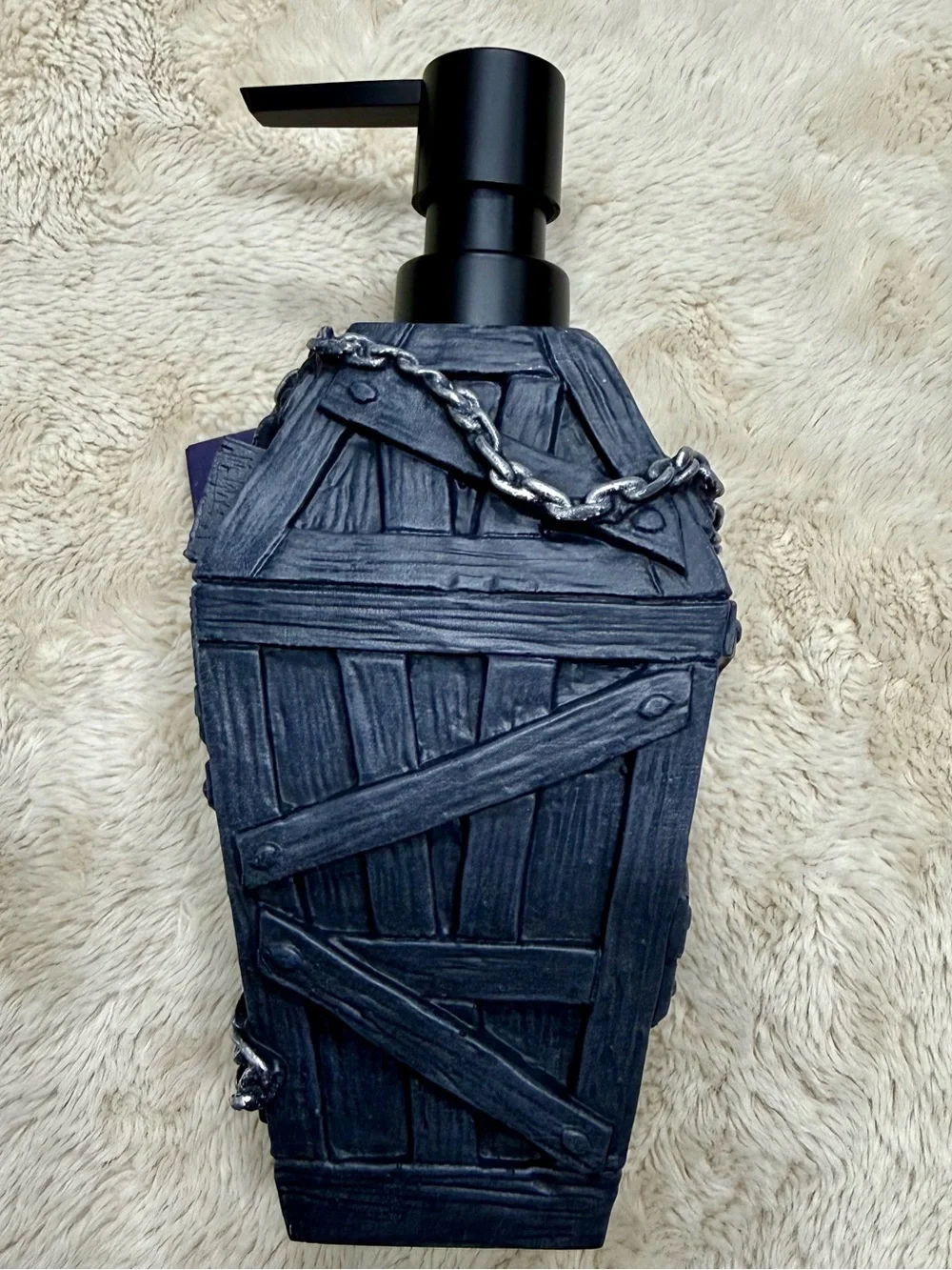 Halloween Coffin Soap Pump
